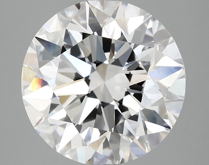 4.05 Carat Round Shaped Excellent Cut VVS2 IGI Certified Lab Grown Diamond