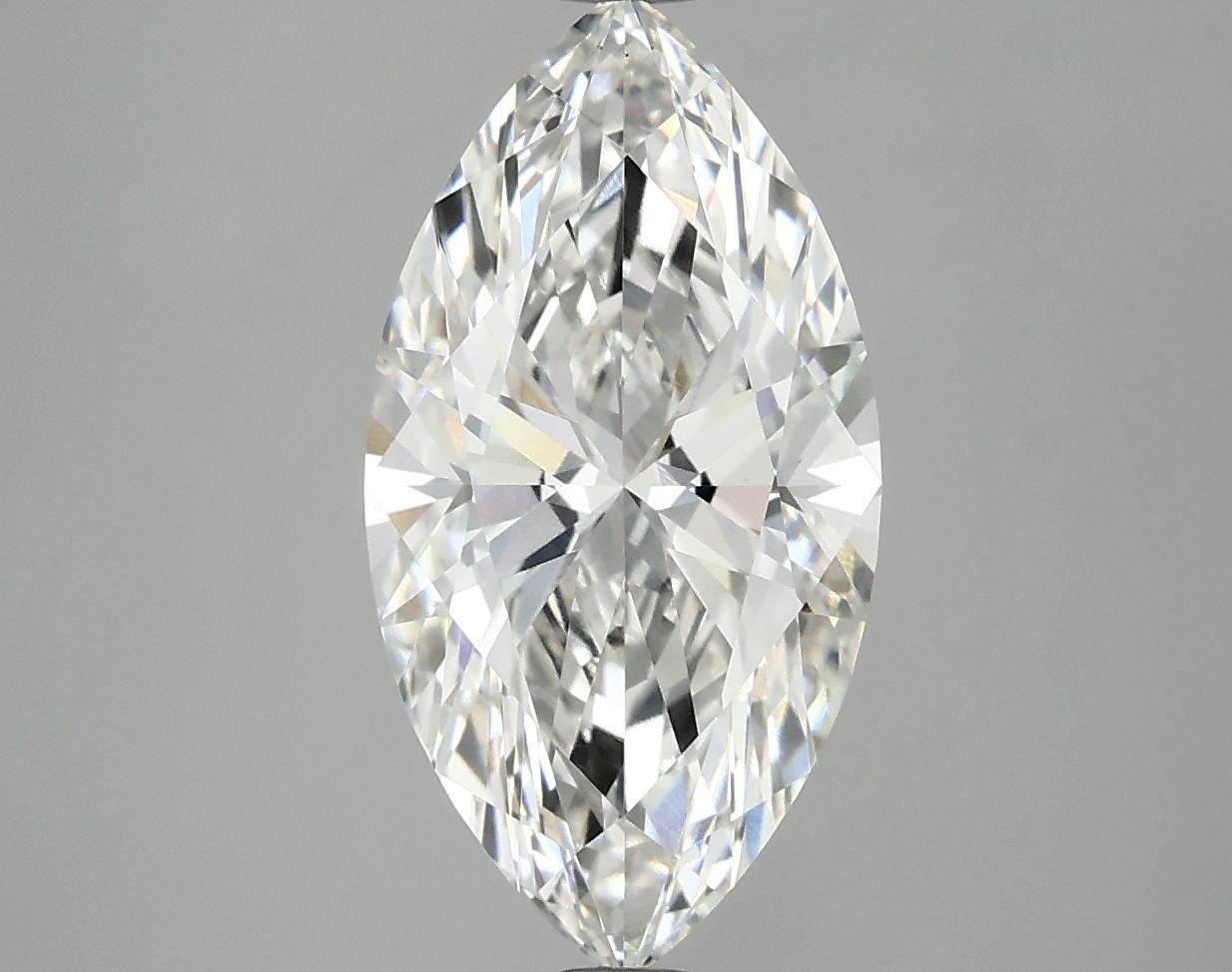 3.06 Carat Marquise Shaped Ideal Cut VS1 IGI Certified Lab Grown Diamond
