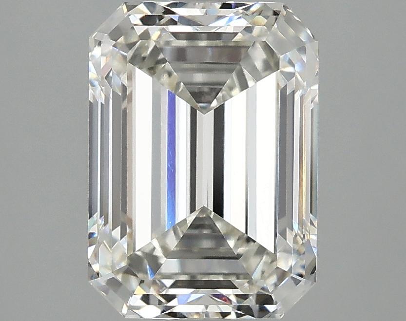 2.91 Carat Emerald Shaped Excellent Cut VS1 IGI Certified Lab Grown Diamond