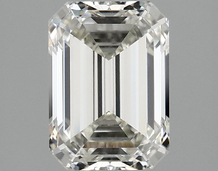 2.1 Carat Emerald Shaped Ideal Cut VVS1 IGI Certified Lab Grown Diamond
