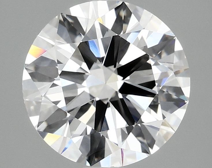 2.36 Carat Round Shaped Ideal Cut VVS2 IGI Certified Lab Grown Diamond