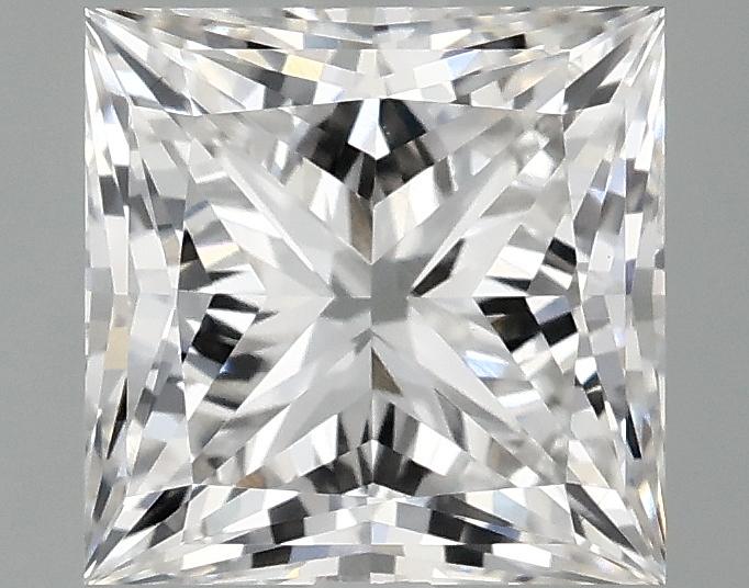 2.02 Carat Princess Shaped Ideal Cut VVS2 IGI Certified Lab Grown Diamond