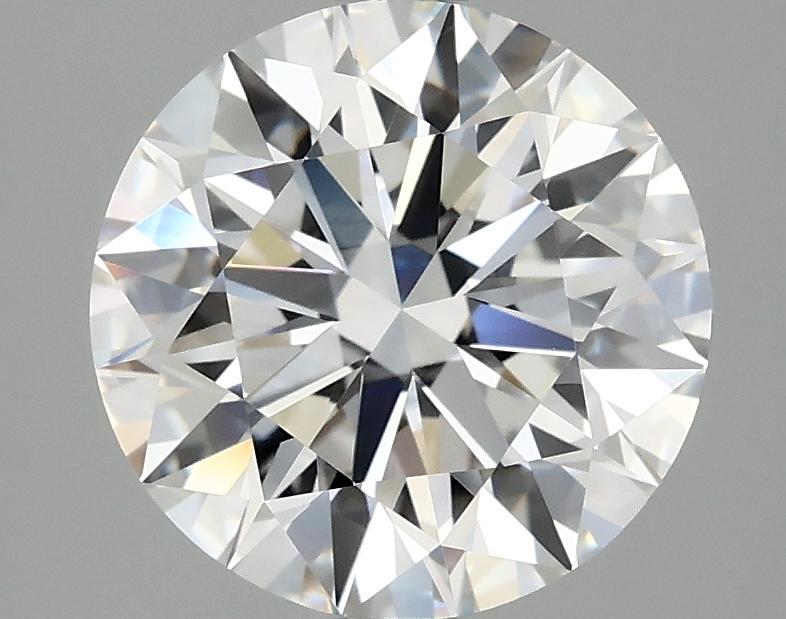 3.08 Carat Round Shaped Ideal Cut VVS2 IGI Certified Lab Grown Diamond