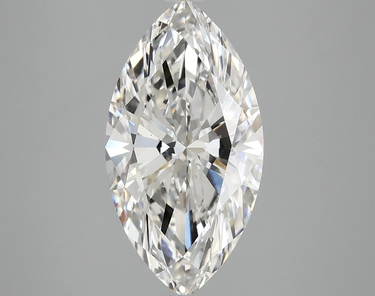 3.07 Carat Marquise Shaped Excellent Cut VS1 IGI Certified Lab Grown Diamond