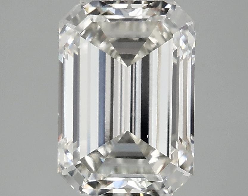 3.05 Carat Emerald Shaped Ideal Cut VS2 IGI Certified Lab Grown Diamond