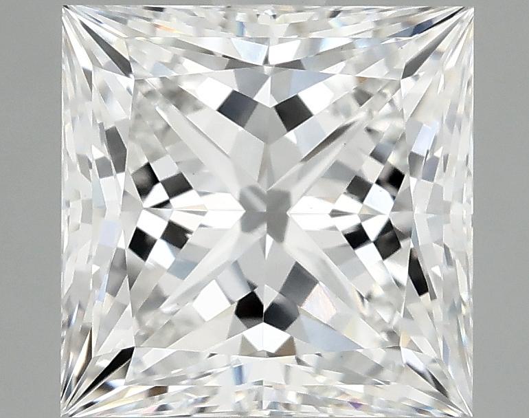 2.58 Carat Princess Shaped Ideal Cut VS1 IGI Certified Lab Grown Diamond
