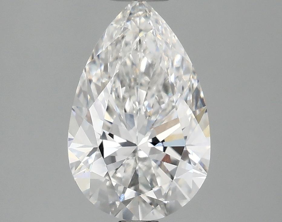 2.04 Carat Pear Shaped Ideal Cut VVS2 IGI Certified Lab Grown Diamond