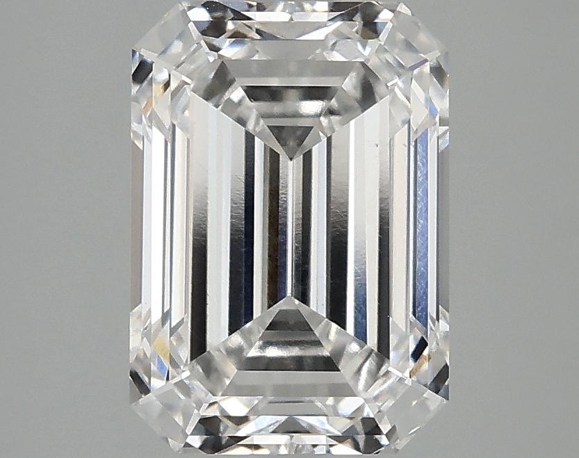 3.05 Carat Emerald Shaped Ideal Cut VS1 IGI Certified Lab Grown Diamond