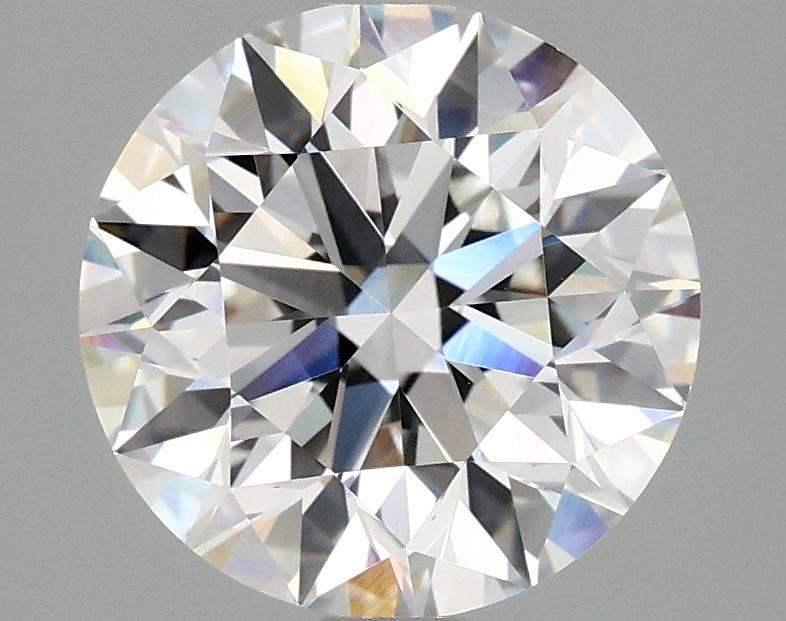 2.92 Carat Round Shaped Excellent Cut VVS2 IGI Certified Lab Grown Diamond