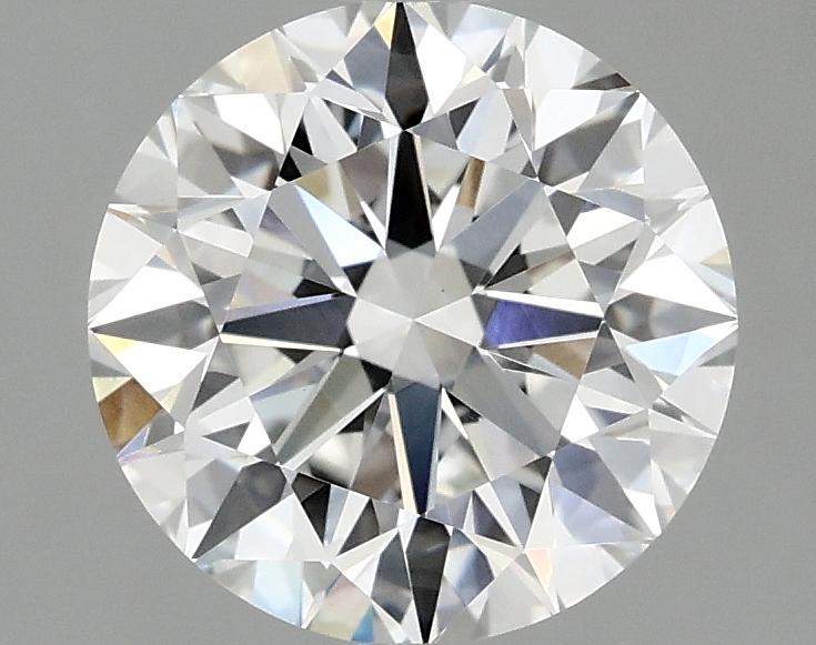 2.57 Carat Round Shaped Excellent Cut VVS2 IGI Certified Lab Grown Diamond