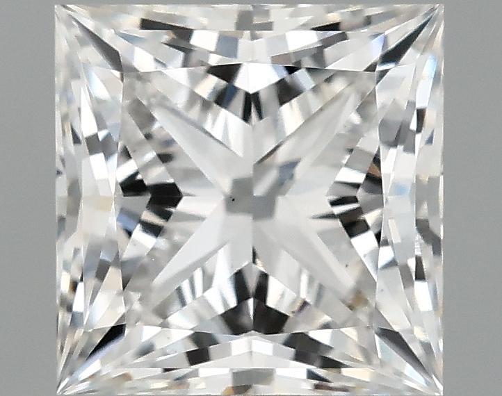 1.56 Carat Princess Shaped Ideal Cut VS2 IGI Certified Lab Grown Diamond