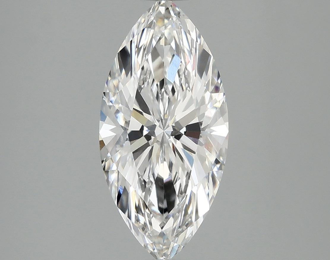 2.07 Carat Marquise Shaped Excellent Cut VVS2 IGI Certified Lab Grown Diamond