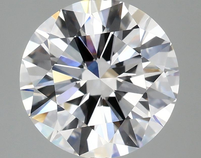 2.96 Carat Round Shaped Ideal Cut VS2 IGI Certified Lab Grown Diamond