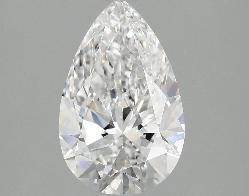 1.53 Carat Pear Shaped Ideal Cut VVS2 IGI Certified Lab Grown Diamond
