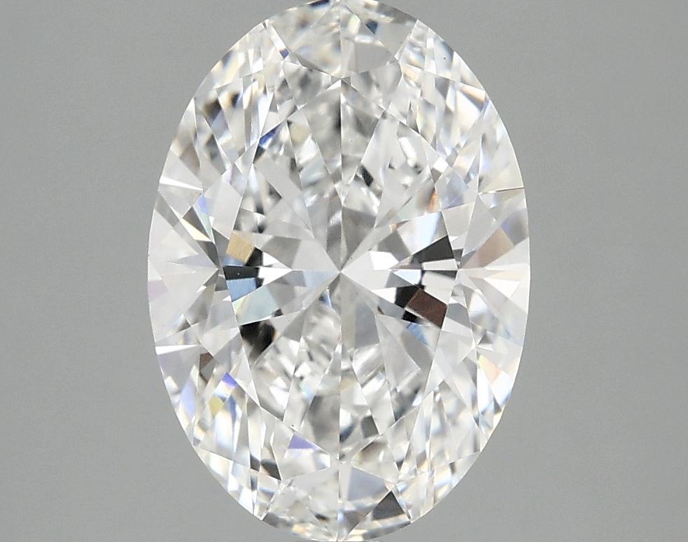 2.96 Carat Oval Shaped Ideal Cut VVS2 IGI Certified Lab Grown Diamond