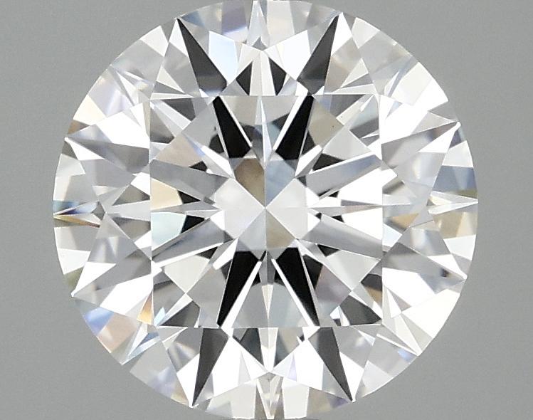 2.52 Carat Round Shaped Ideal Cut VVS2 IGI Certified Lab Grown Diamond