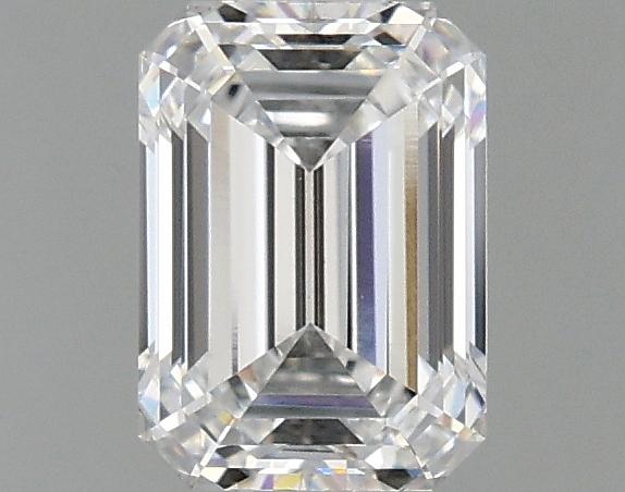 0.97 Carat Emerald Shaped Ideal Cut VS1 IGI Certified Lab Grown Diamond