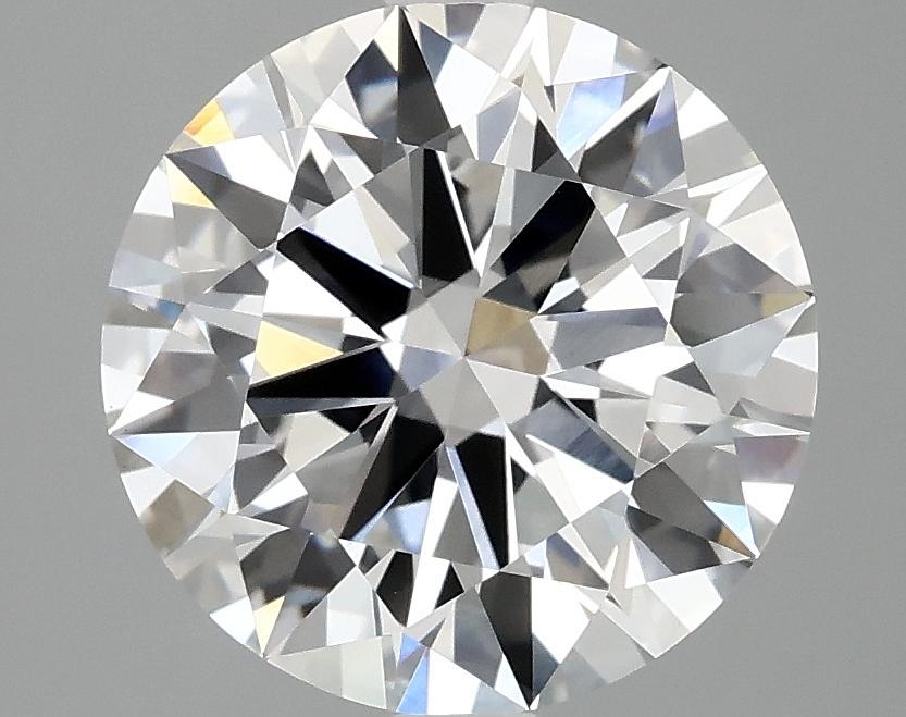 3.07 Carat Round Shaped Ideal Cut VVS2 IGI Certified Lab Grown Diamond