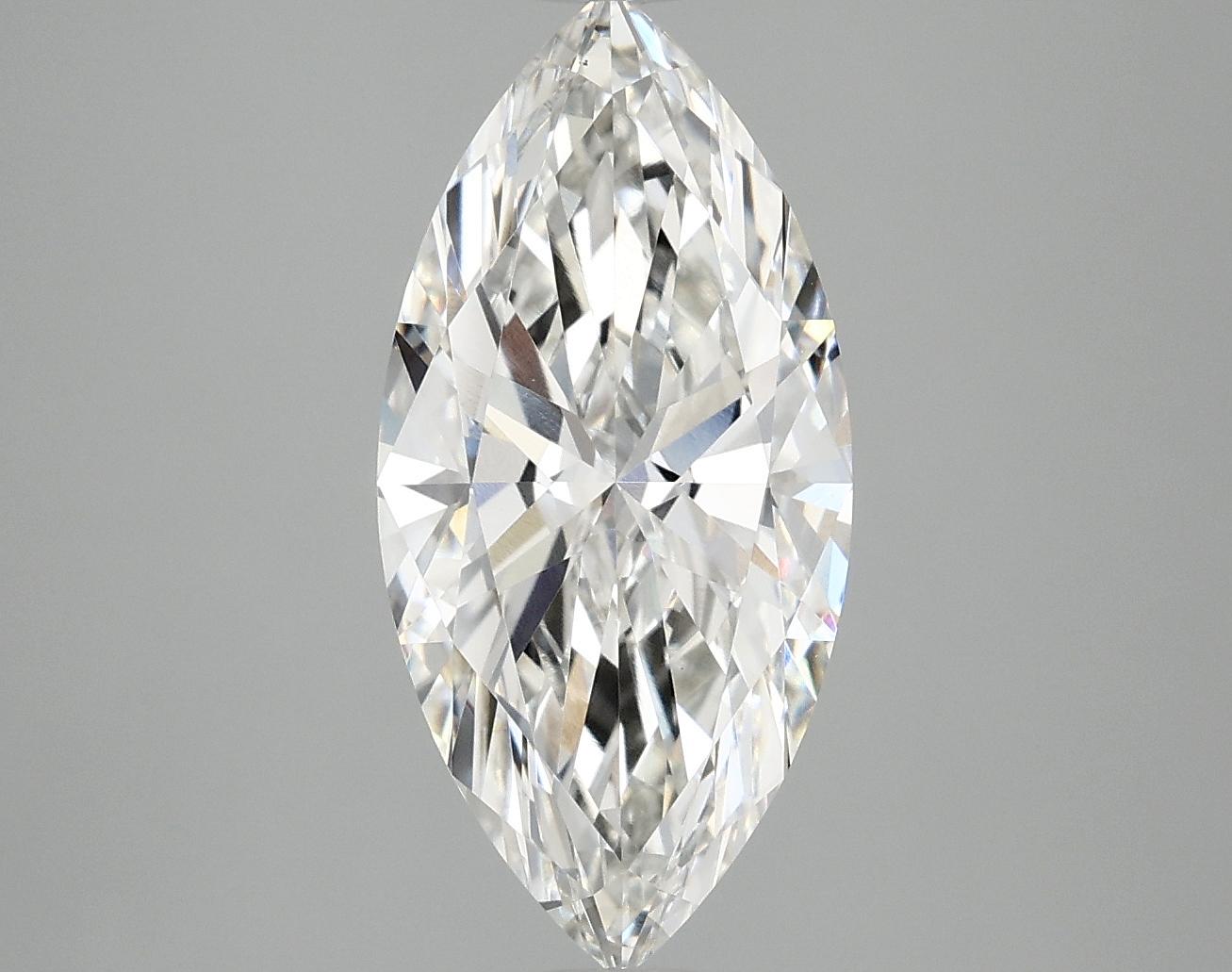 3.01 Carat Marquise Shaped Excellent Cut VS1 IGI Certified Lab Grown Diamond
