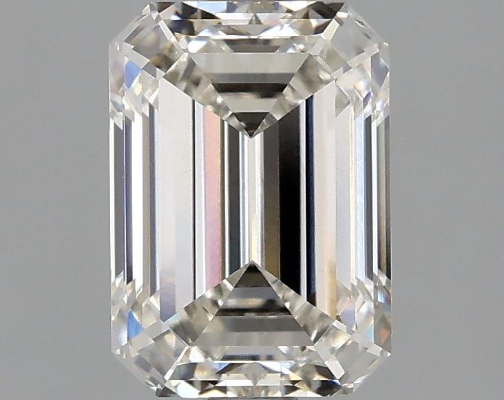 2.1 Carat Emerald Shaped Ideal Cut VS1 IGI Certified Lab Grown Diamond