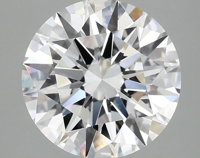 2.58 Carat Round Shaped Ideal Cut VVS2 IGI Certified Lab Grown Diamond