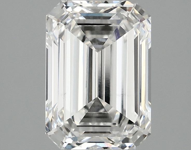 2.1 Carat Emerald Shaped Ideal Cut VS1 IGI Certified Lab Grown Diamond