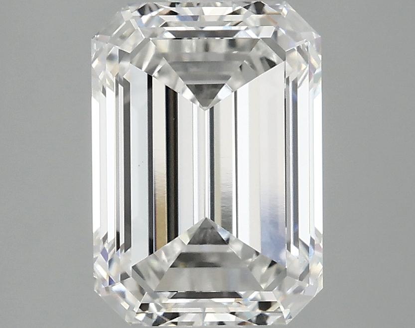 2.97 Carat Emerald Shaped Ideal Cut VVS2 IGI Certified Lab Grown Diamond