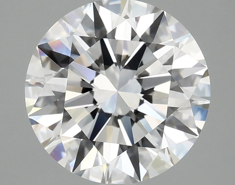 3.09 Carat Round Shaped Ideal Cut VVS2 IGI Certified Lab Grown Diamond