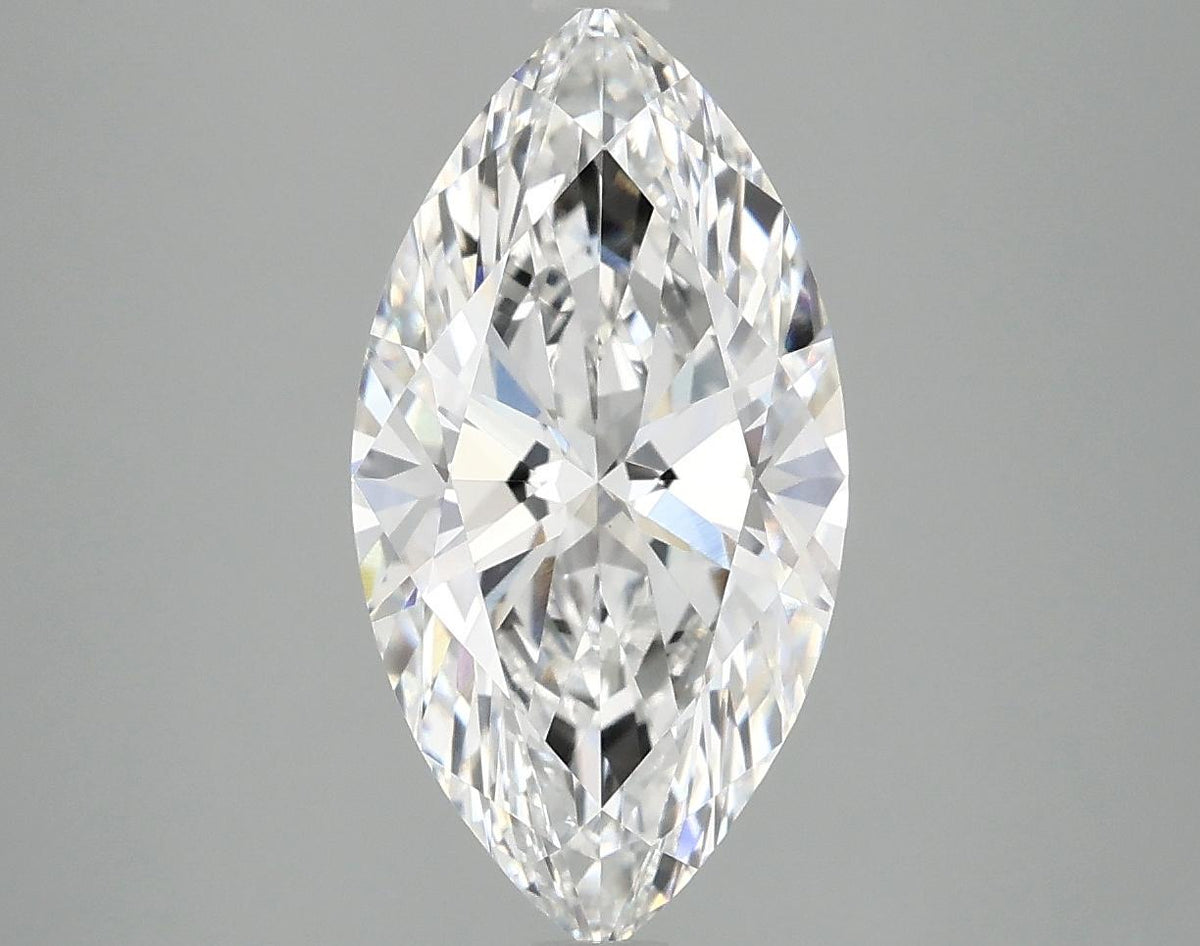 3.01 Carat Marquise Shaped Ideal Cut VS1 IGI Certified Lab Grown Diamond