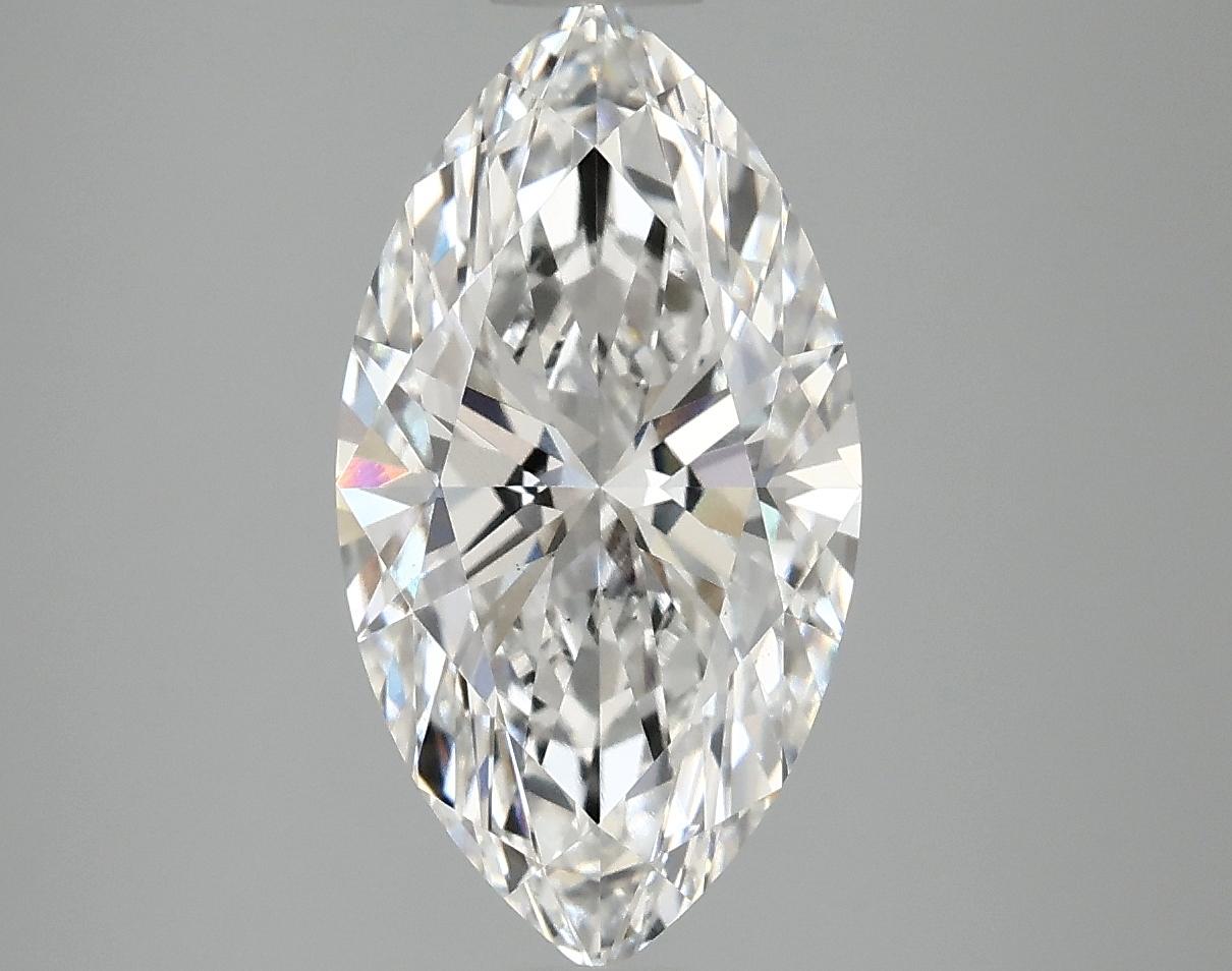 3.09 Carat Marquise Shaped Excellent Cut VS2 IGI Certified Lab Grown Diamond