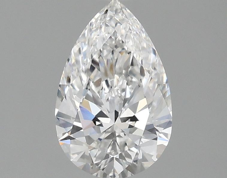 1.08 Carat Pear Shaped Ideal Cut VVS2 IGI Certified Lab Grown Diamond