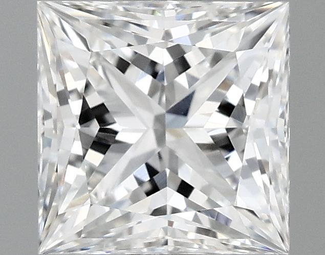 0.97 Carat Princess Shaped Ideal Cut VVS2 IGI Certified Lab Grown Diamond