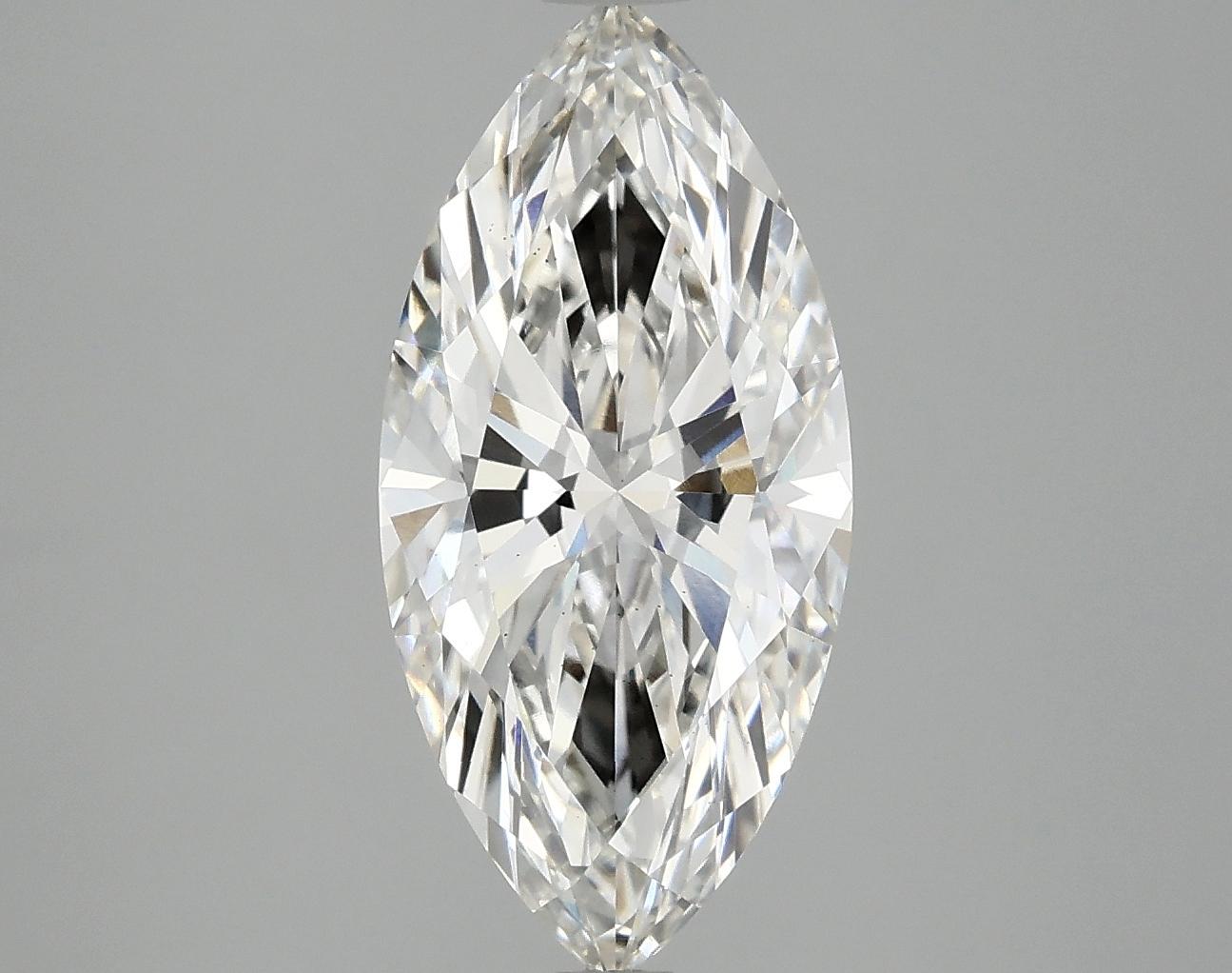 3.06 Carat Marquise Shaped Excellent Cut VS2 IGI Certified Lab Grown Diamond