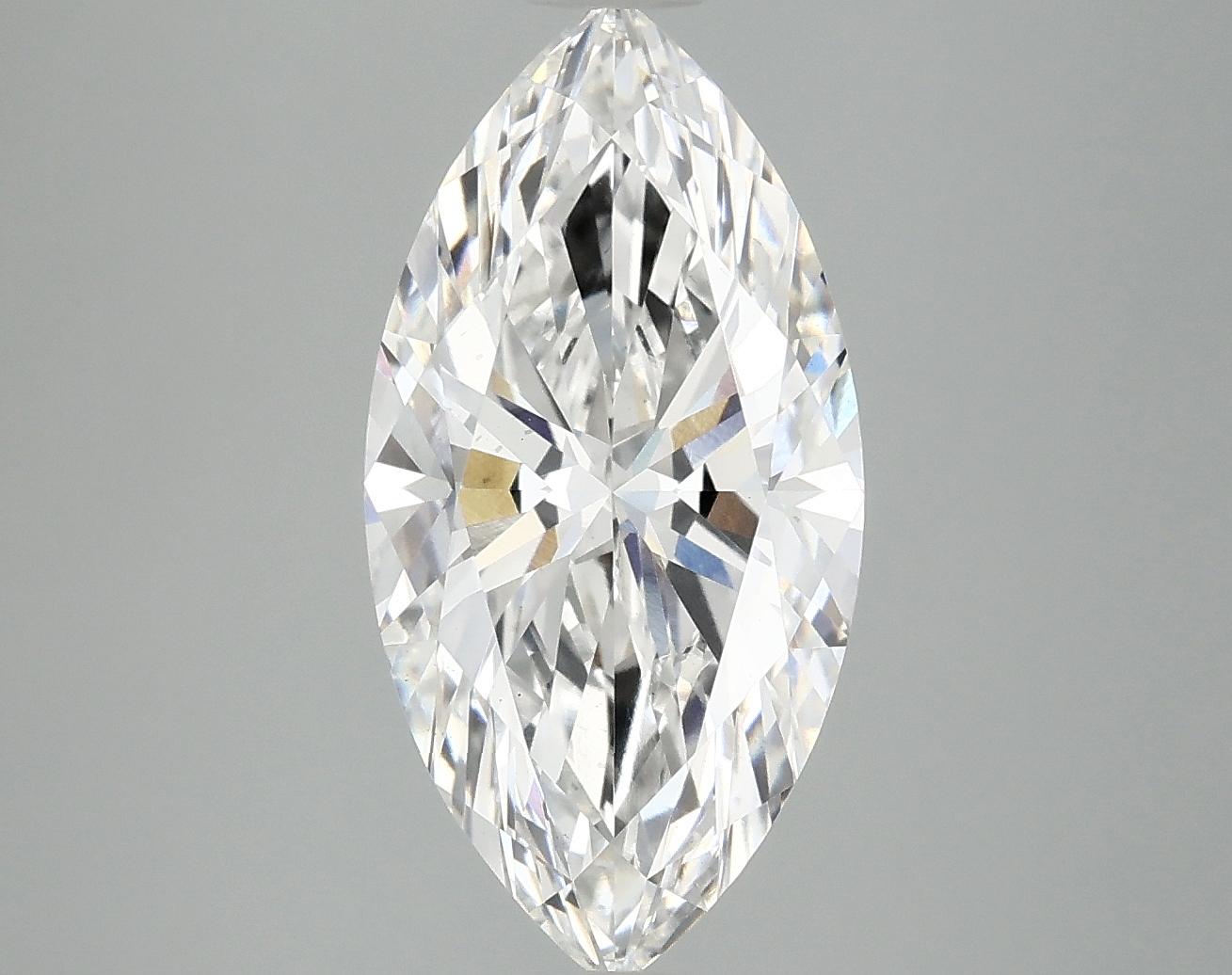 3.44 Carat Marquise Shaped Ideal Cut VS2 IGI Certified Lab Grown Diamond