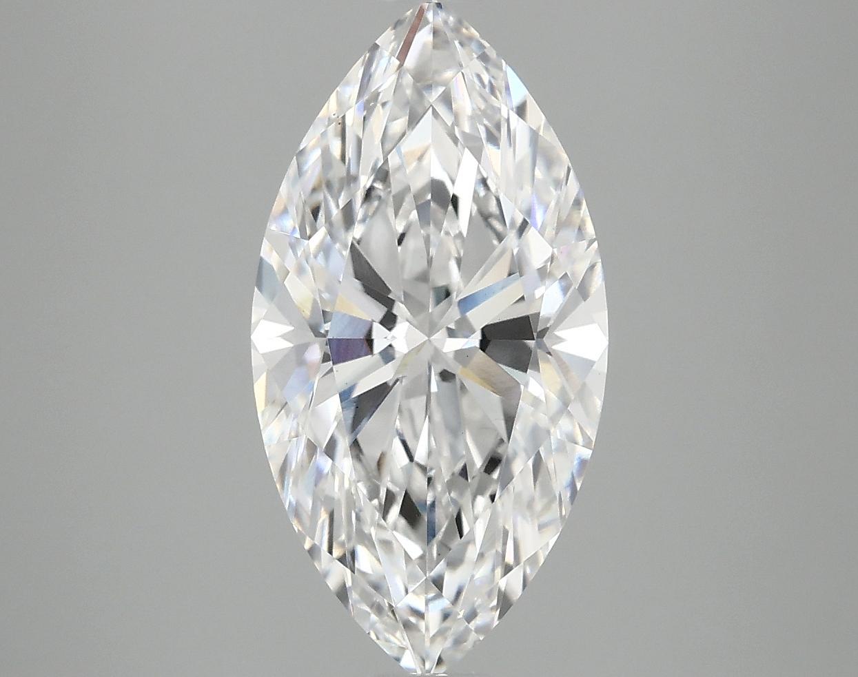 3.09 Carat Marquise Shaped Ideal Cut VS1 IGI Certified Lab Grown Diamond