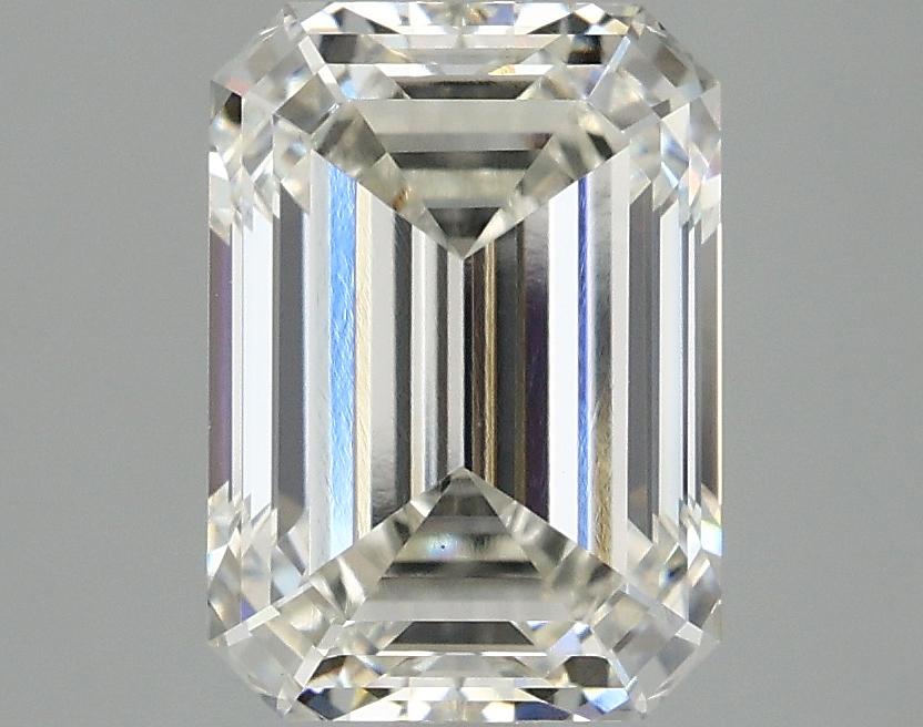3.08 Carat Emerald Shaped Ideal Cut VS1 IGI Certified Lab Grown Diamond