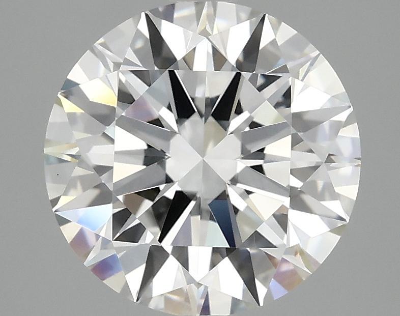 3.05 Carat Round Shaped Excellent Cut VVS2 IGI Certified Lab Grown Diamond