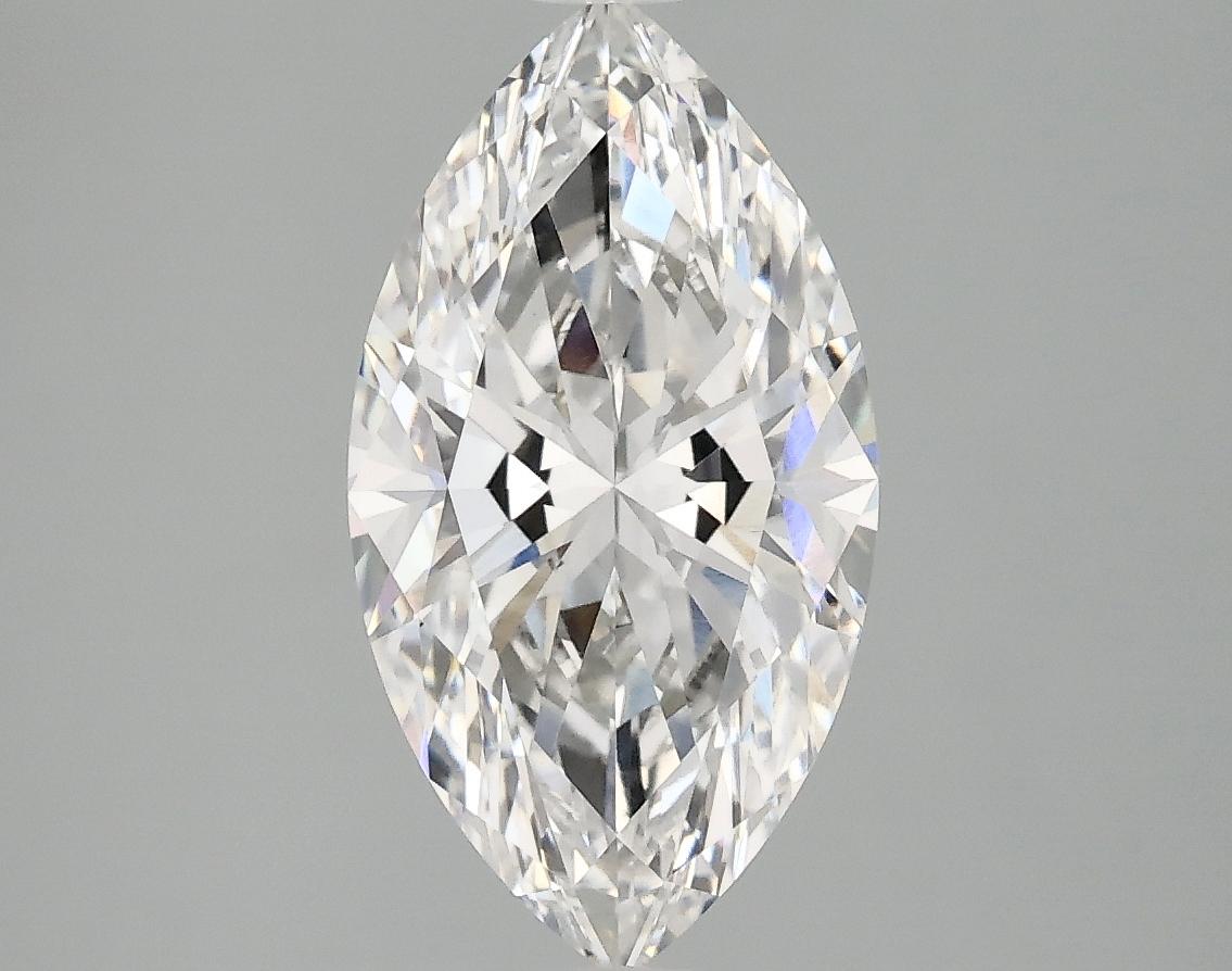 2.53 Carat Marquise Shaped Excellent Cut VVS2 IGI Certified Lab Grown Diamond