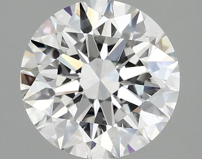 2.08 Carat Round Shaped Ideal Cut VVS2 IGI Certified Lab Grown Diamond