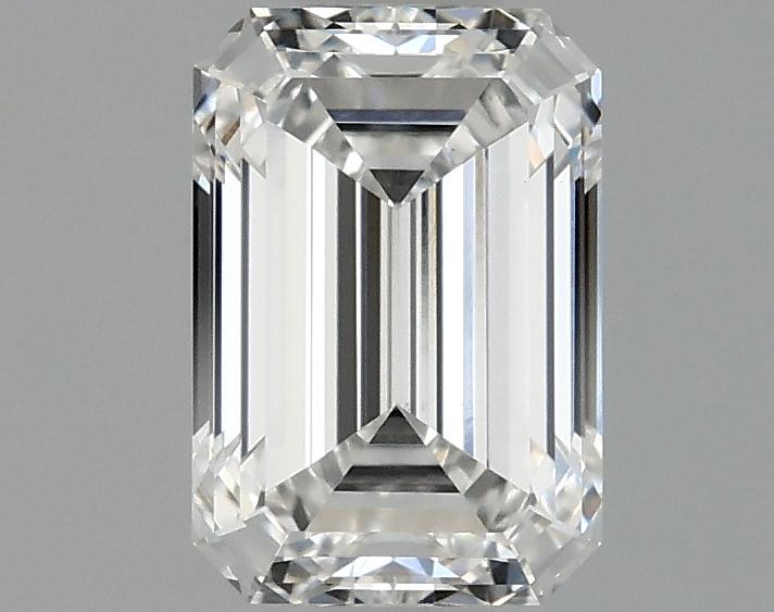 1.08 Carat Emerald Shaped Ideal Cut VVS2 IGI Certified Lab Grown Diamond
