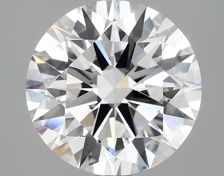 2.53 Carat Round Shaped Ideal Cut VVS2 IGI Certified Lab Grown Diamond