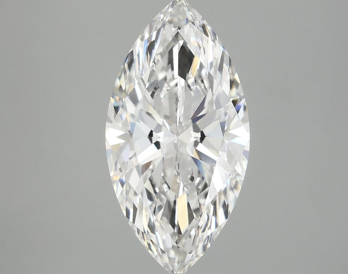 2.99 Carat Marquise Shaped Ideal Cut VVS2 IGI Certified Lab Grown Diamond