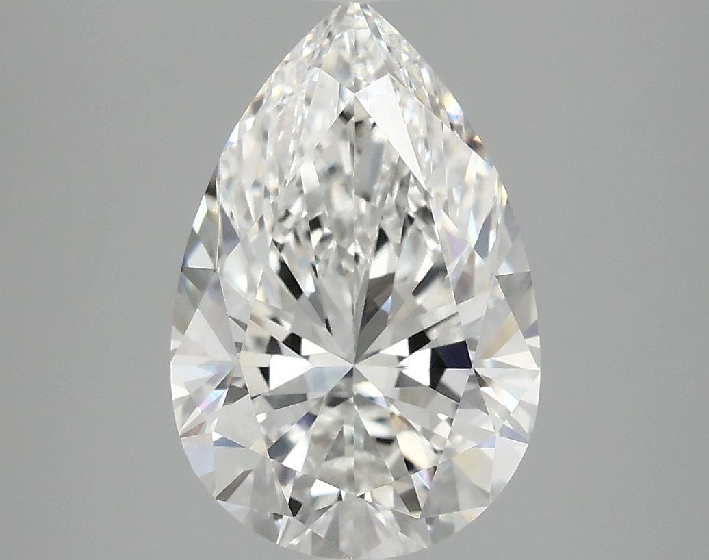 3.01 Carat Pear Shaped Excellent Cut VVS2 IGI Certified Lab Grown Diamond