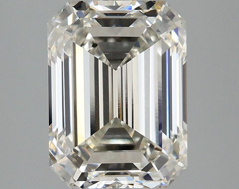 2.98 Carat Emerald Shaped Excellent Cut VVS2 IGI Certified Lab Grown Diamond