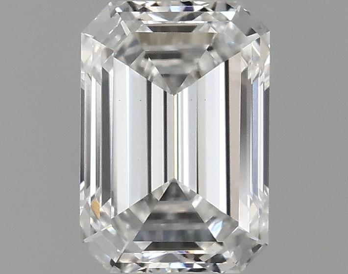 1.07 Carat Emerald Shaped Ideal Cut VVS2 IGI Certified Lab Grown Diamond