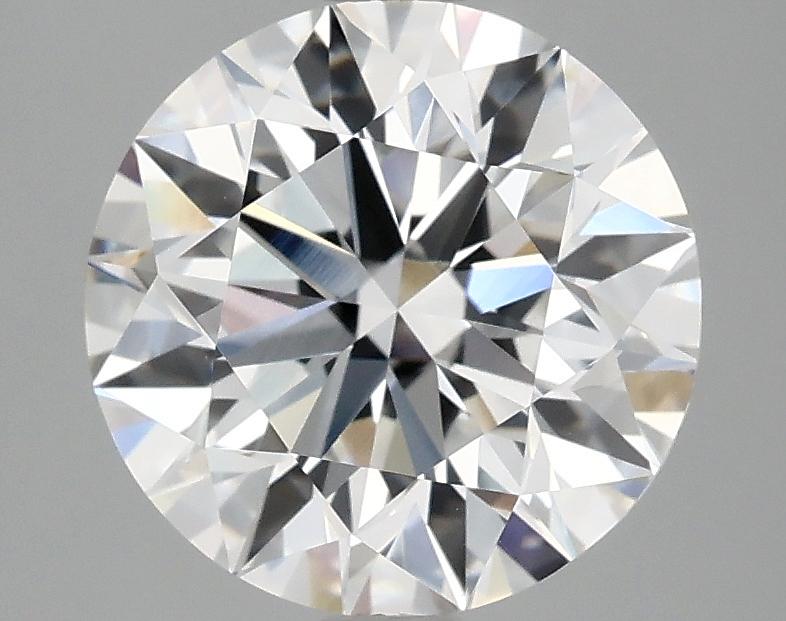 3.03 Carat Round Shaped Excellent Cut VVS2 IGI Certified Lab Grown Diamond
