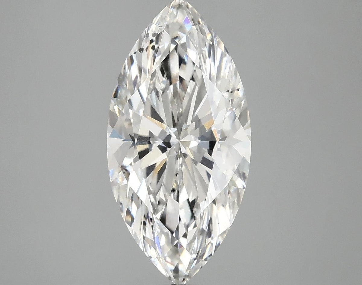 3.07 Carat Marquise Shaped Ideal Cut SI1 IGI Certified Lab Grown Diamond