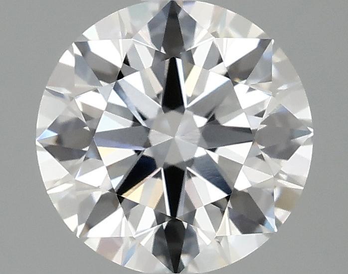 2.08 Carat Round Shaped Ideal Cut VVS2 IGI Certified Lab Grown Diamond
