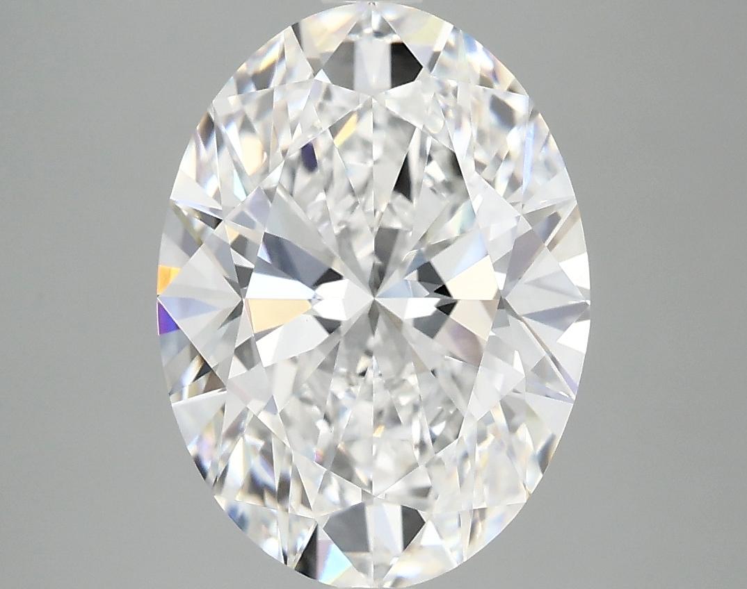 4.08 Carat Oval Shaped Excellent Cut VVS2 IGI Certified Lab Grown Diamond