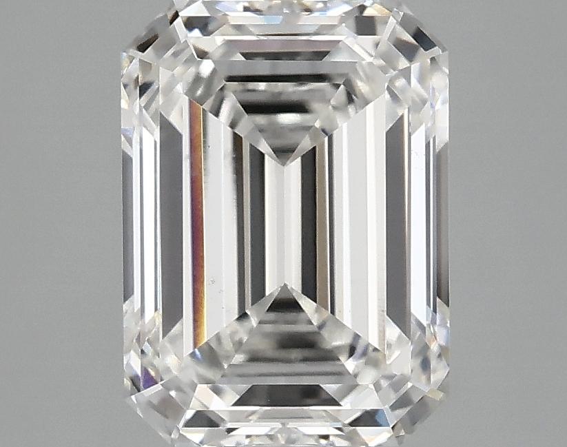 3.09 Carat Emerald Shaped Excellent Cut VS1 IGI Certified Lab Grown Diamond